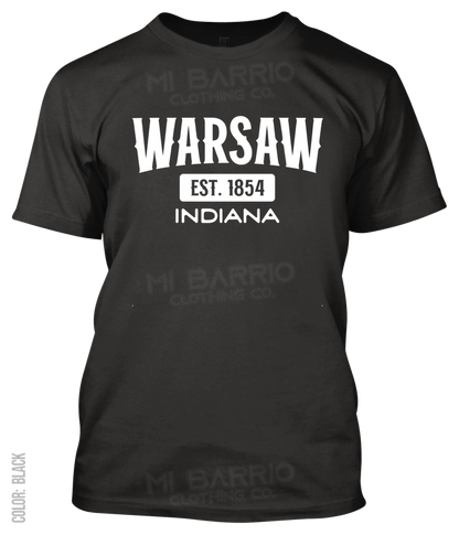 Warsaw, Indiana Athletic T-Shirt