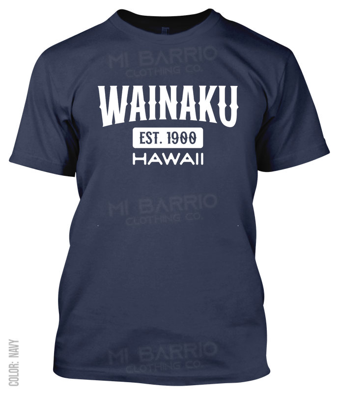 Wainaku, Hawaii Athletic T-Shirt