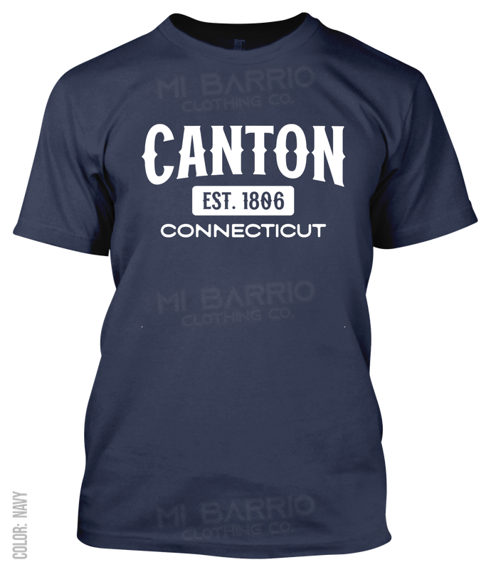 Canton, Connecticut Athletic T-Shirt