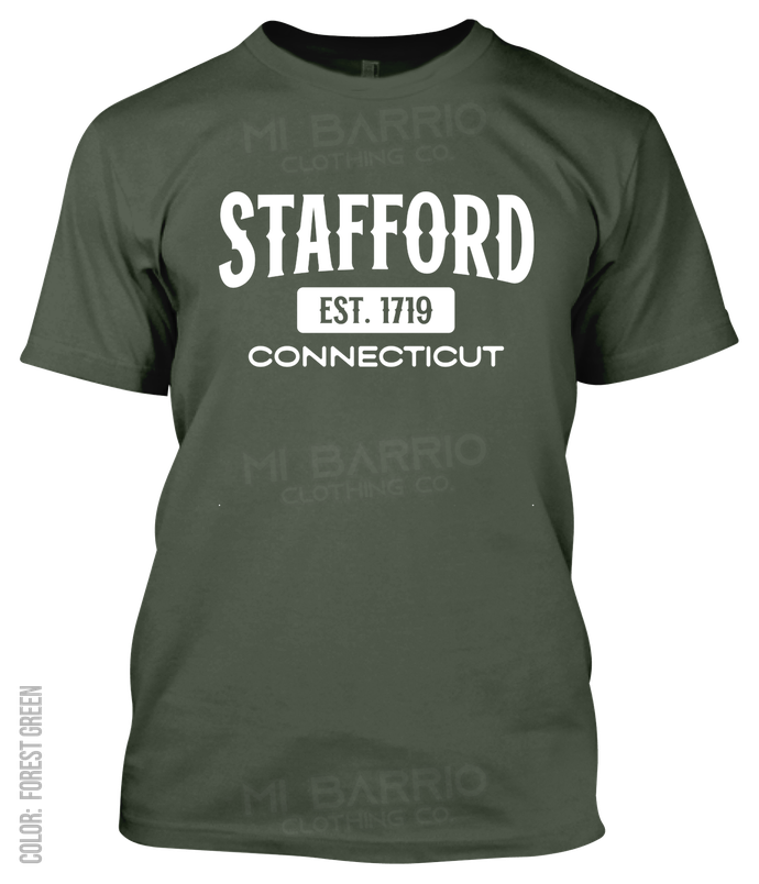 Stafford, Connecticut Athletic T-Shirt