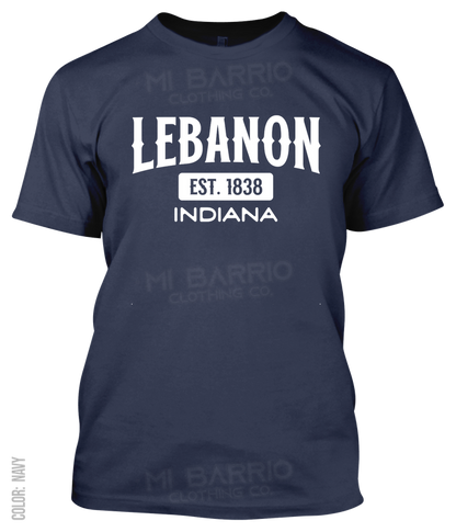 Lebanon, Indiana Athletic T-Shirt