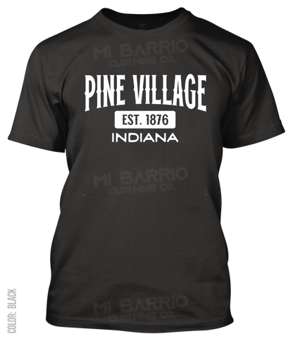 Pine Village, Indiana Athletic T-Shirt