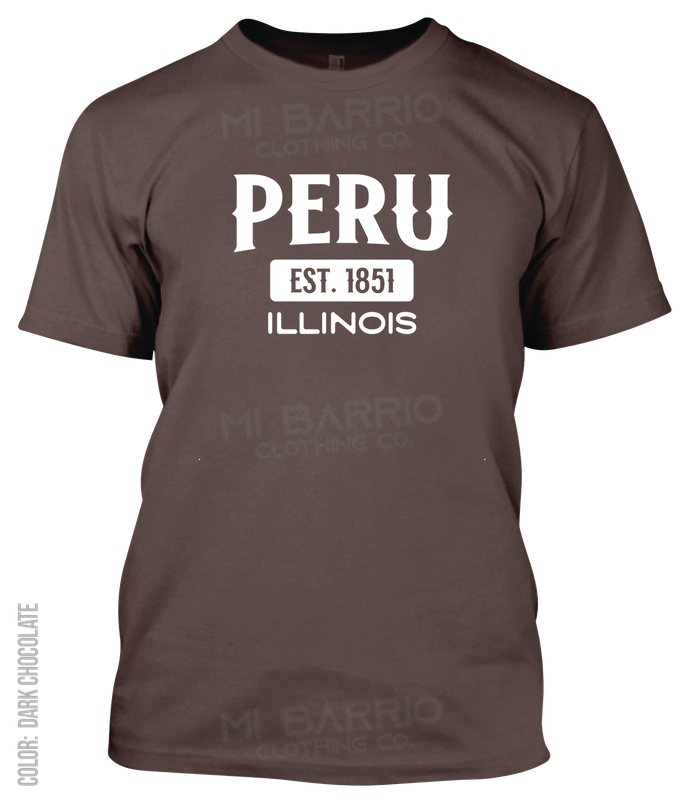 Peru, Illinois Athletic T-Shirt