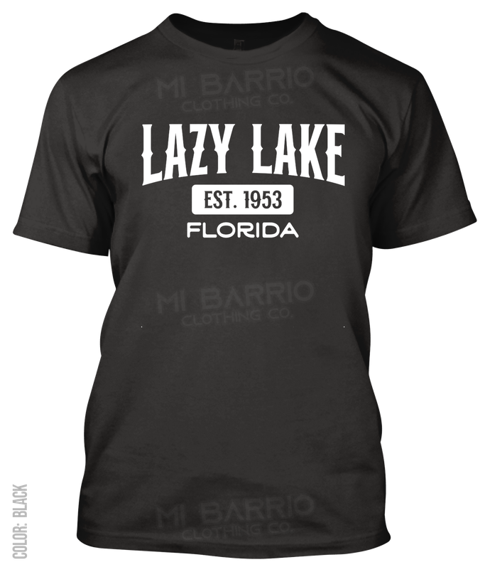 Lazy Lake, Florida Athletic T-Shirt
