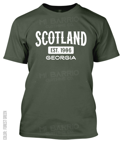 Scotland, Georgia Athletic T-Shirt