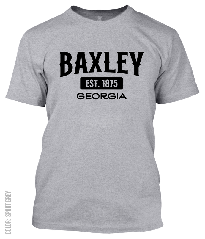 Baxley, Georgia Athletic T-Shirt