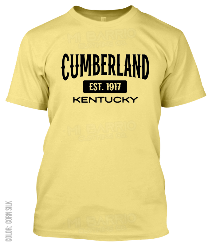 Cumberland, Kentucky Athletic T-Shirt