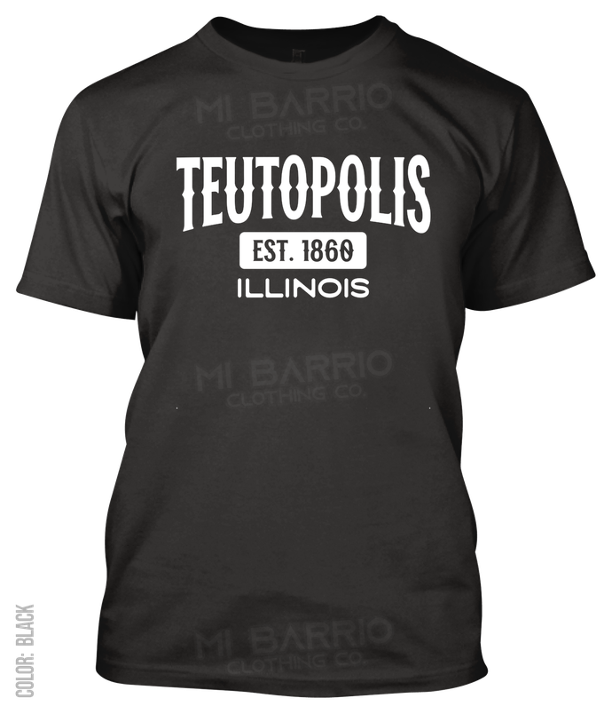 Teutopolis, Illinois Athletic T-Shirt