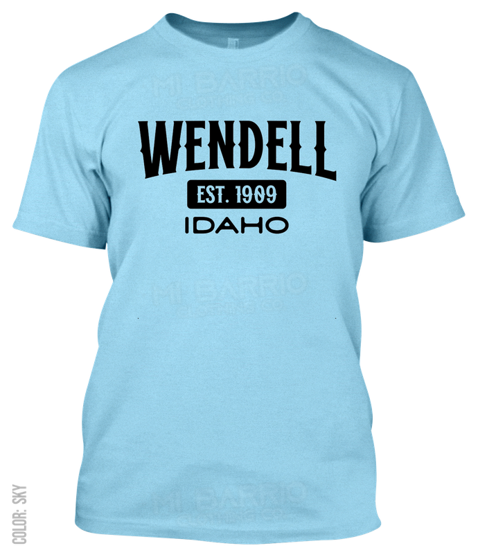 Wendell, Idaho Athletic T-Shirt
