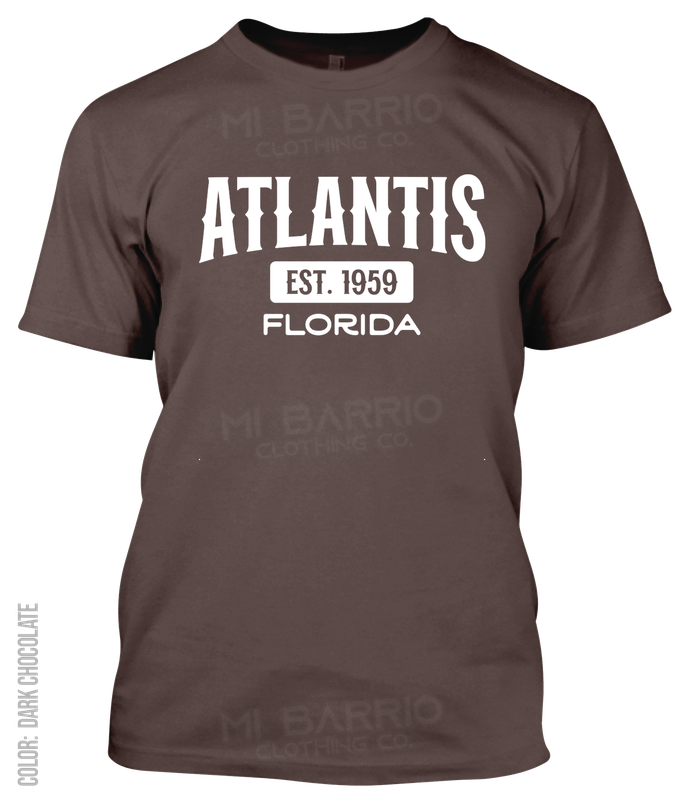 Atlantis, Florida Athletic T-Shirt