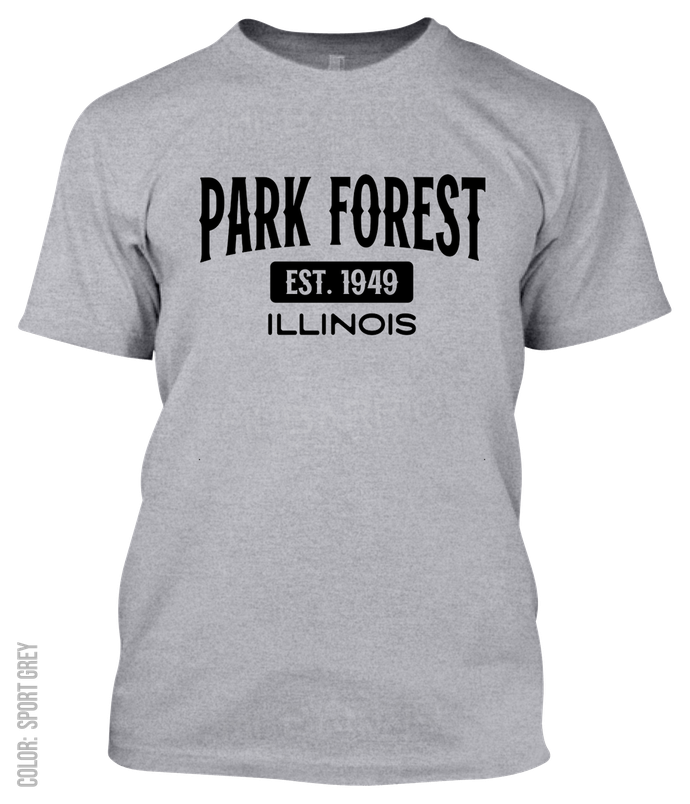 Park Forest, Illinois Athletic T-Shirt