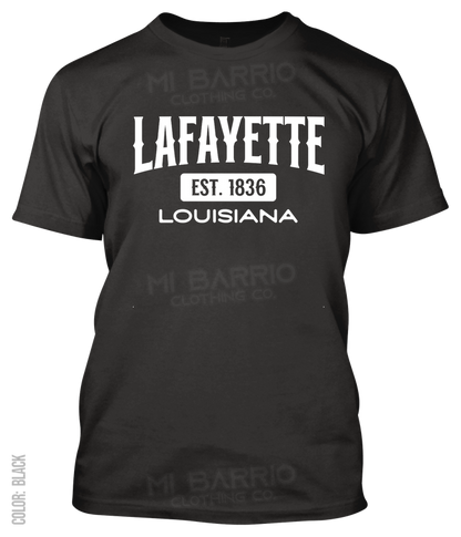 Lafayette, Louisiana Athletic T-Shirt