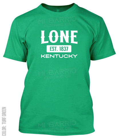 Lone, Kentucky Athletic T-Shirt