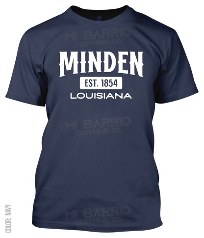 Minden, Louisiana Athletic T-Shirt