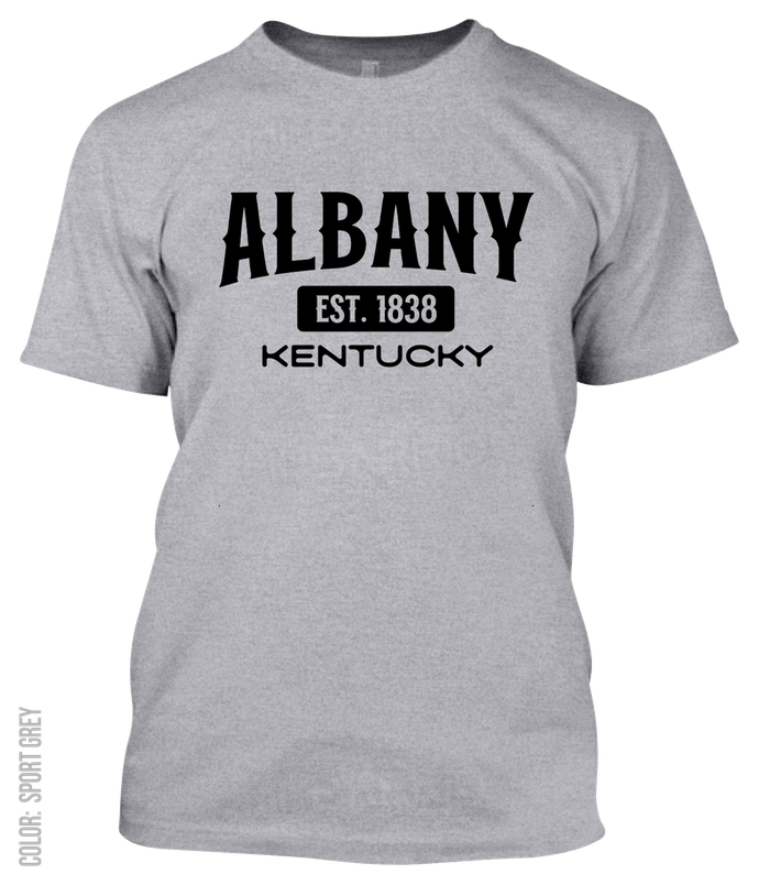 Albany, Kentucky Athletic T-Shirt