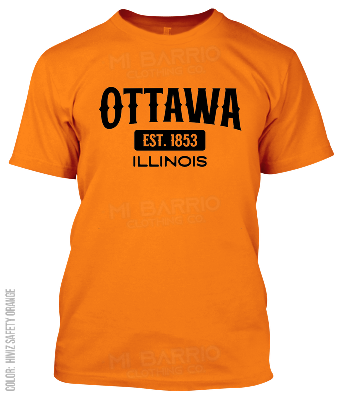Ottawa, Illinois Athletic T-Shirt