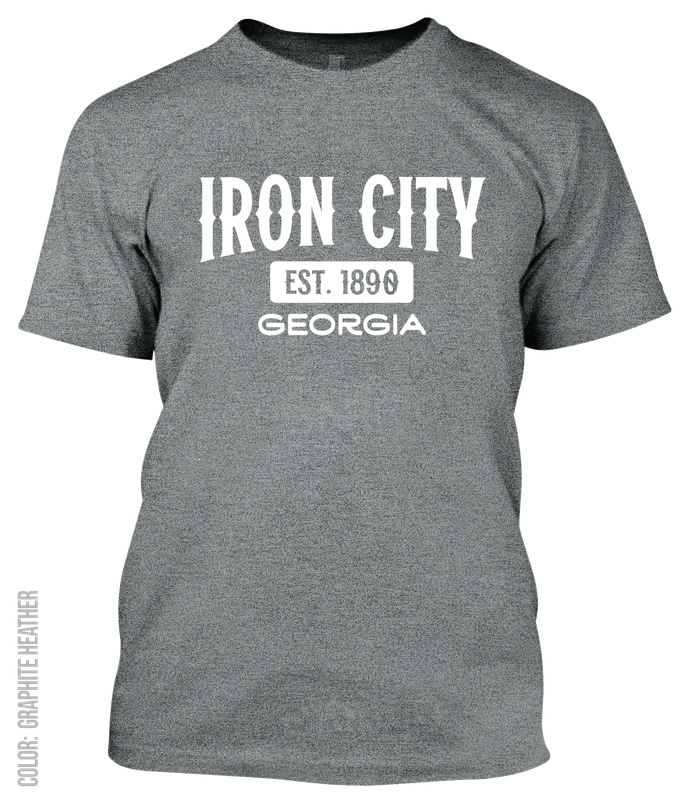 Iron City, Georgia Athletic T-Shirt