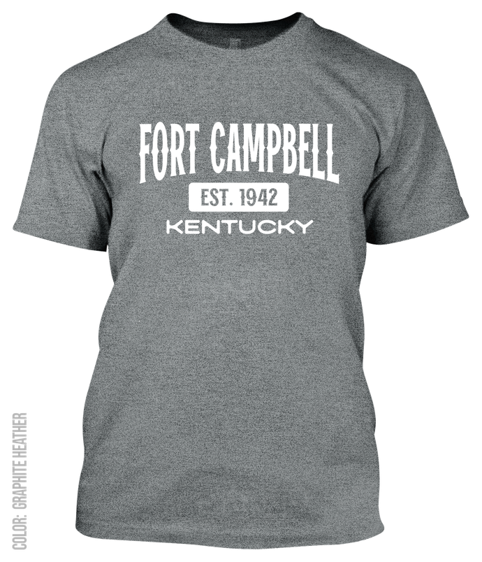 Fort Campbell, Kentucky Athletic T-Shirt