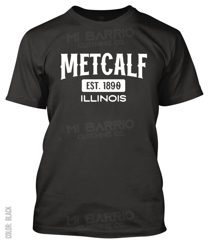 Metcalf, Illinois Athletic T-Shirt