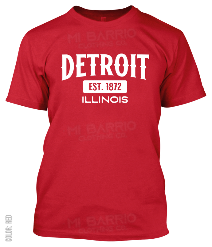 Detroit, Illinois Athletic T-Shirt