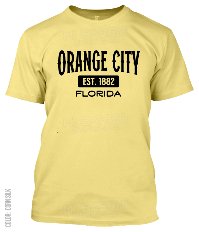 Orange City, Florida Athletic T-Shirt