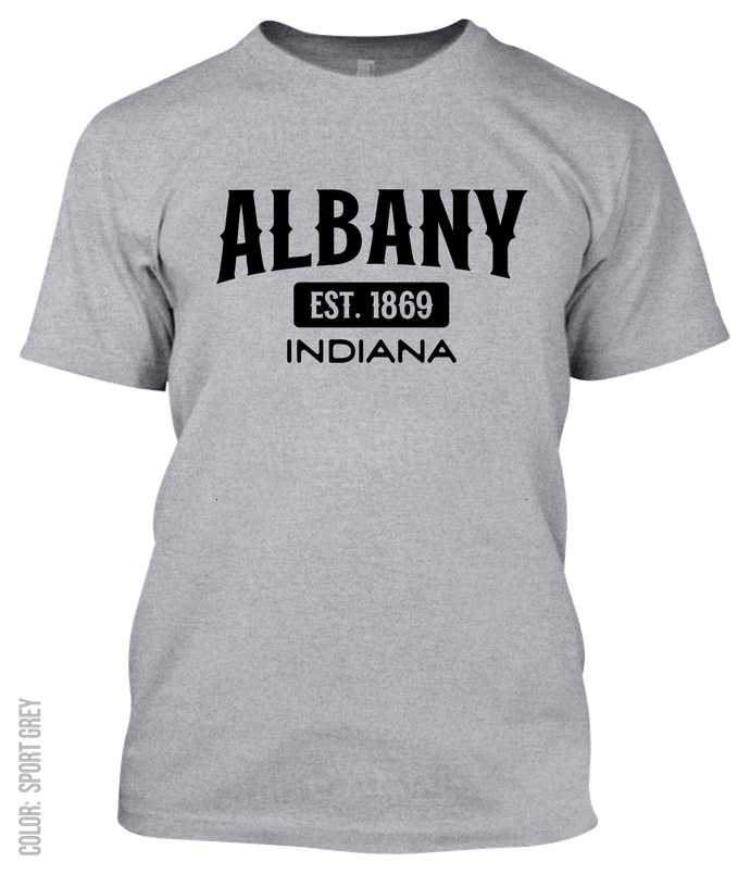 Albany, Indiana Athletic T-Shirt