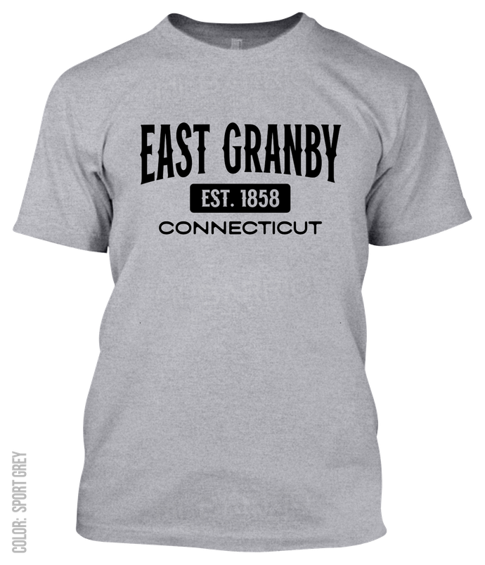 East Granby, Connecticut Athletic T-Shirt