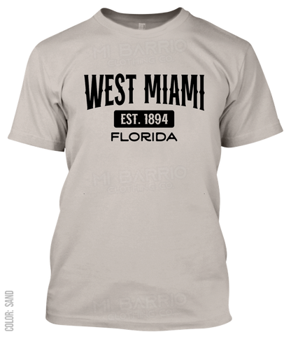 West Miami, Florida Athletic T-Shirt