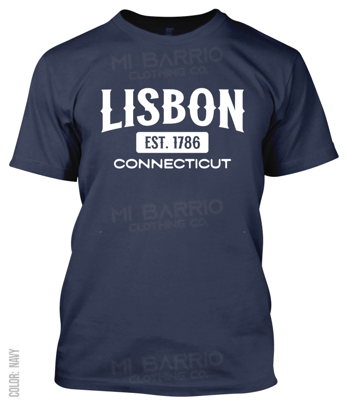 Lisbon, Connecticut Athletic T-Shirt