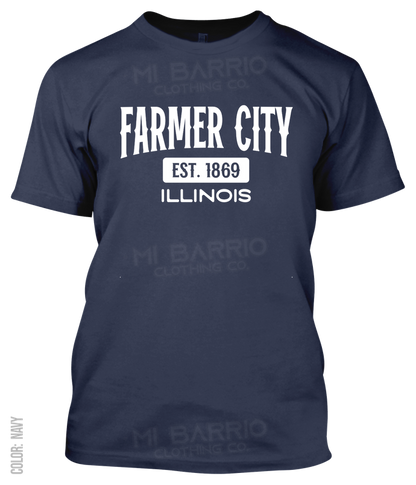 Farmer City, Illinois Athletic T-Shirt