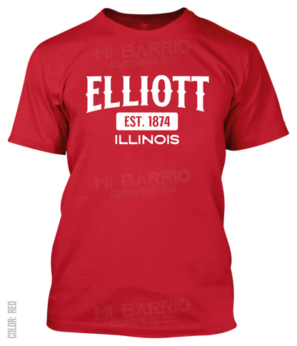 Elliott, Illinois Athletic T-Shirt