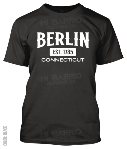 Berlin, Connecticut Athletic T-Shirt