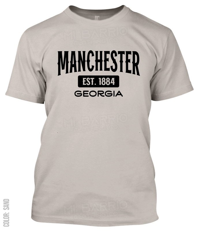 Manchester, Georgia Athletic T-Shirt