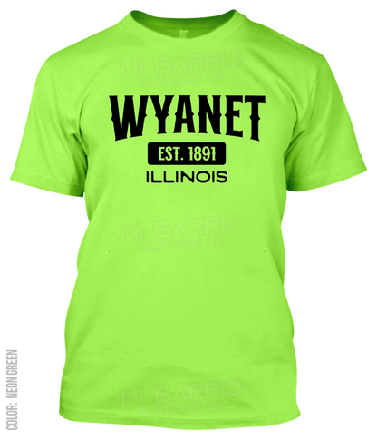 Wyanet, Illinois Athletic T-Shirt