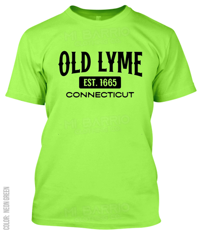 Old Lyme, Connecticut Athletic T-Shirt