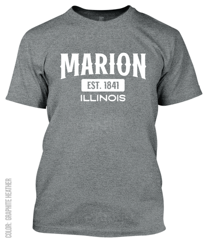 Marion, Illinois Athletic T-Shirt