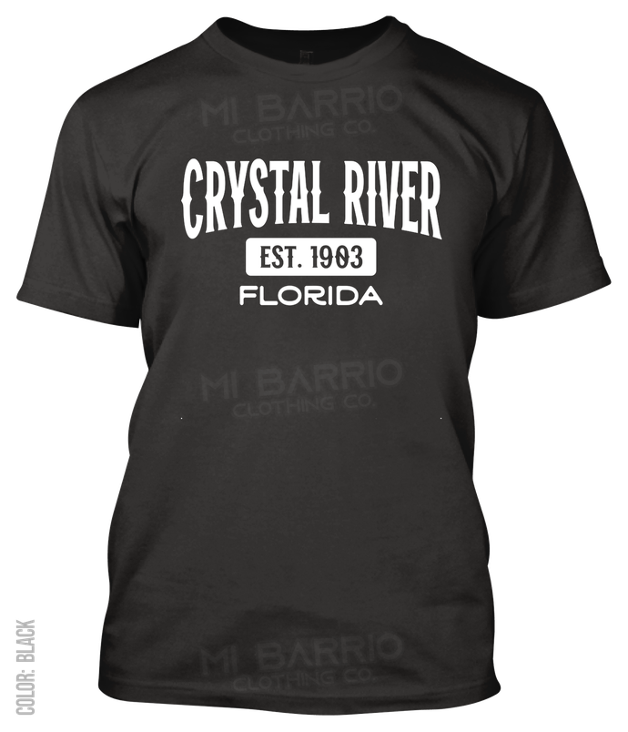 Crystal River, Florida Athletic T-Shirt