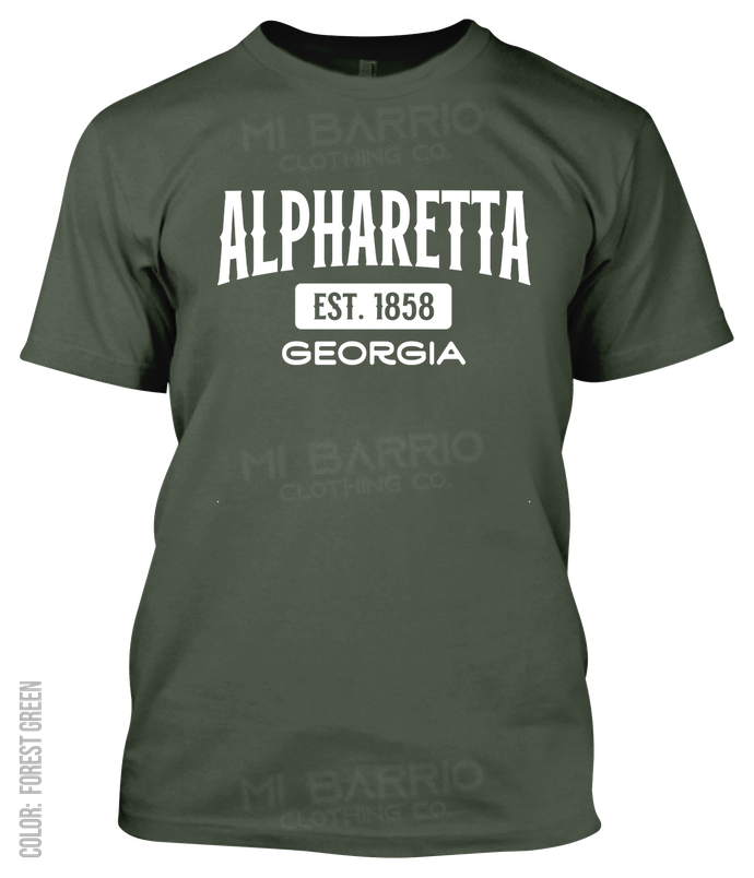 Alpharetta, Georgia Athletic T-Shirt