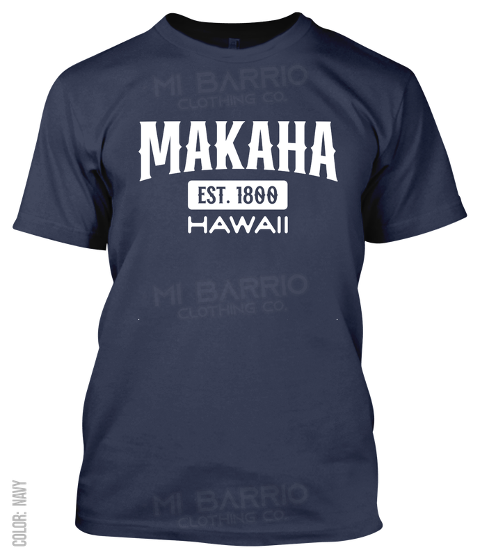 Makaha, Hawaii Athletic T-Shirt