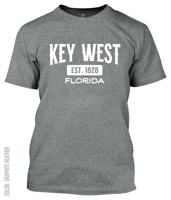 Key West, Florida Athletic T-Shirt