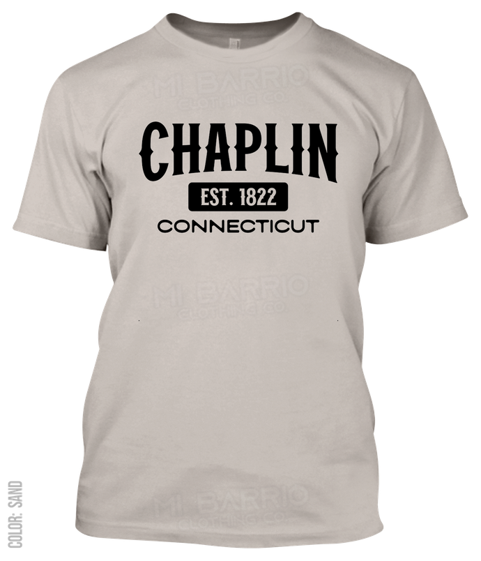Chaplin, Connecticut Athletic T-Shirt