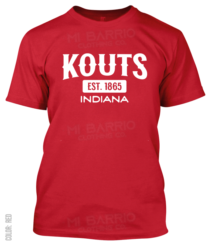 Kouts, Indiana Athletic T-Shirt