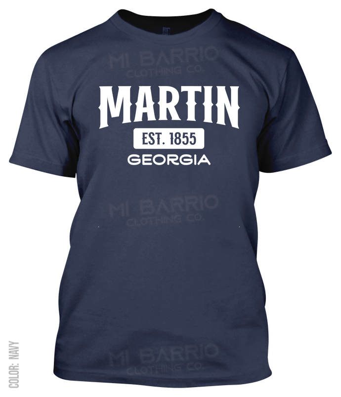Martin, Georgia Athletic T-Shirt