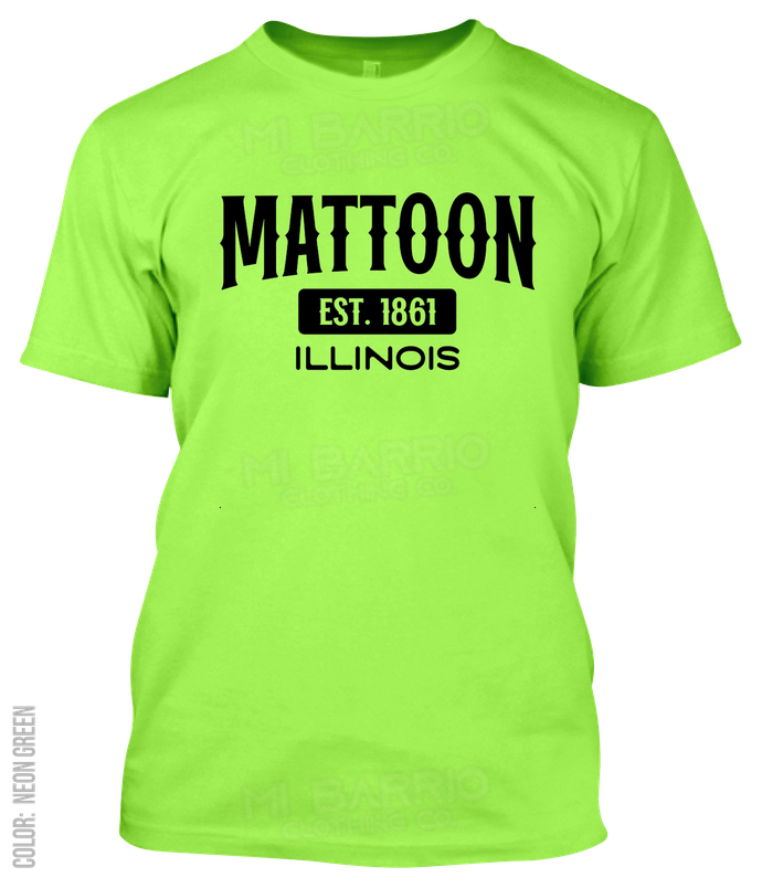 Mattoon, Illinois Athletic T-Shirt