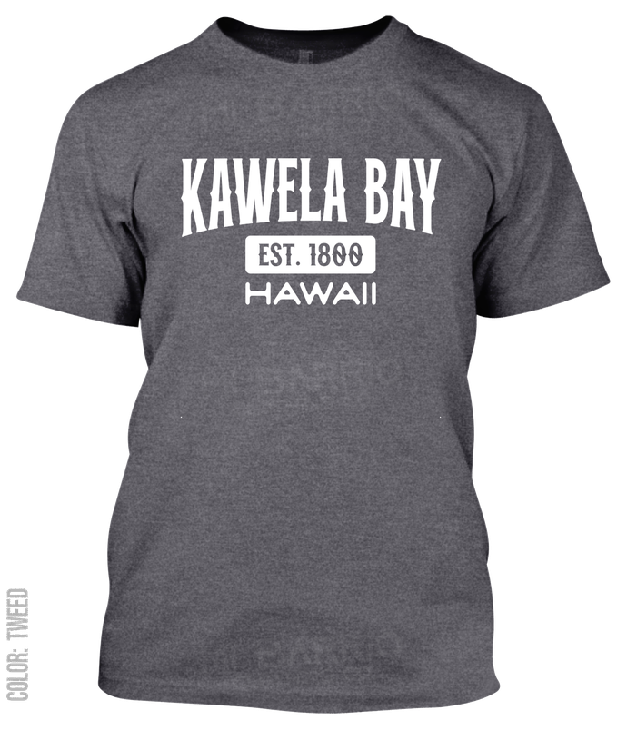 Kawela Bay, Hawaii Athletic T-Shirt