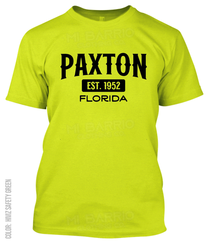 Paxton, Florida Athletic T-Shirt