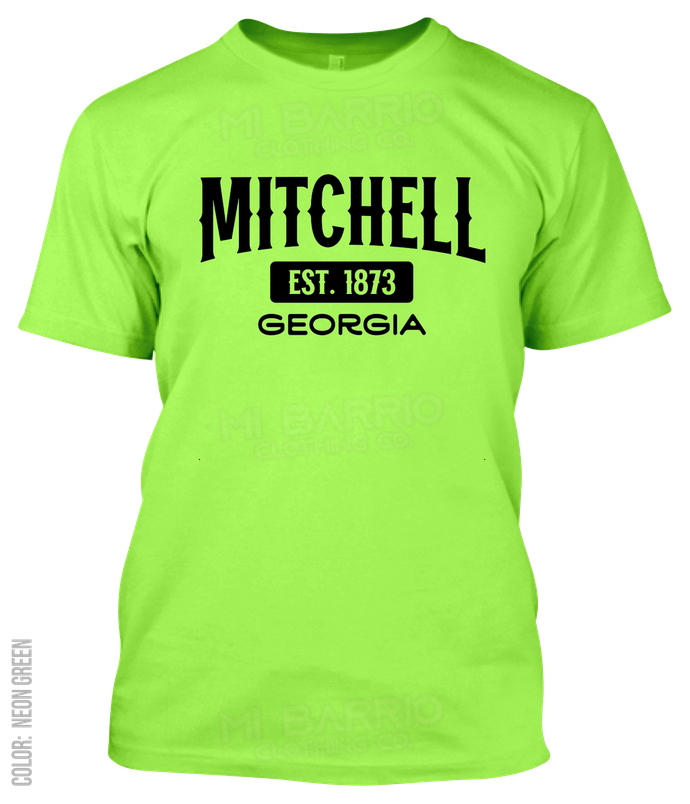 Mitchell, Georgia Athletic T-Shirt