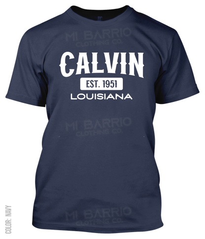 Calvin, Louisiana Athletic T-Shirt