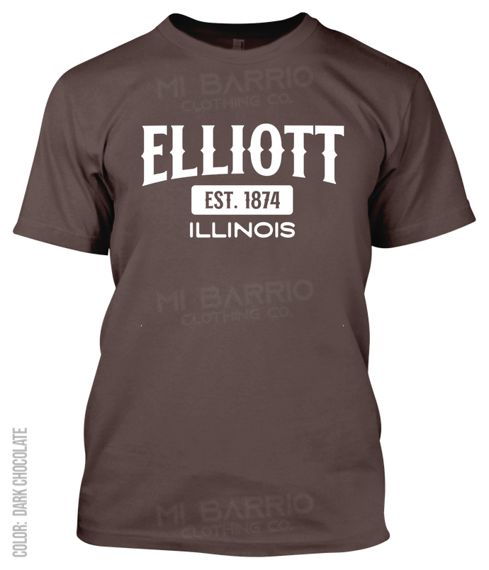 Elliott, Illinois Athletic T-Shirt