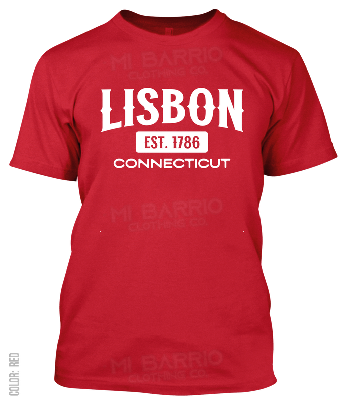 Lisbon, Connecticut Athletic T-Shirt